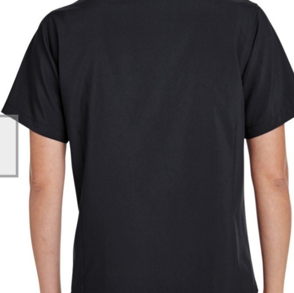 Ladies Black Performance Button up Black NWT 2XL - Picture 4 of 4